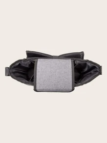 Universal Stroller Organizer With Insulated Cup Holder, All-Season - Grey - View 6