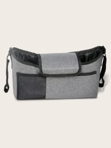 Universal Stroller Organizer With Insulated Cup Holder, All-Season - Grey - View 5