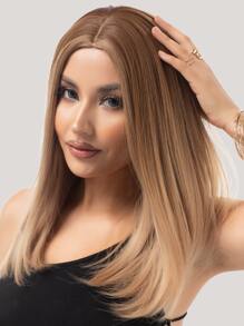 Tóc giả tổng hợp thẳng vừa - Nhiều màu - Xem 1