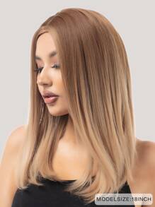 Tóc giả tổng hợp thẳng vừa - Nhiều màu - Xem 5