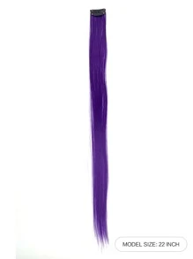 5 Gói Tóc Tổng Hợp Dài Thẳng - Màu tím - Xem 2