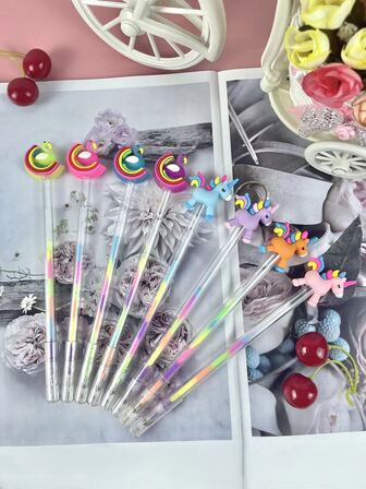 4入組卡通設計隨機圓珠筆