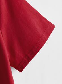 SHEIN 男孩卡通圖案T恤