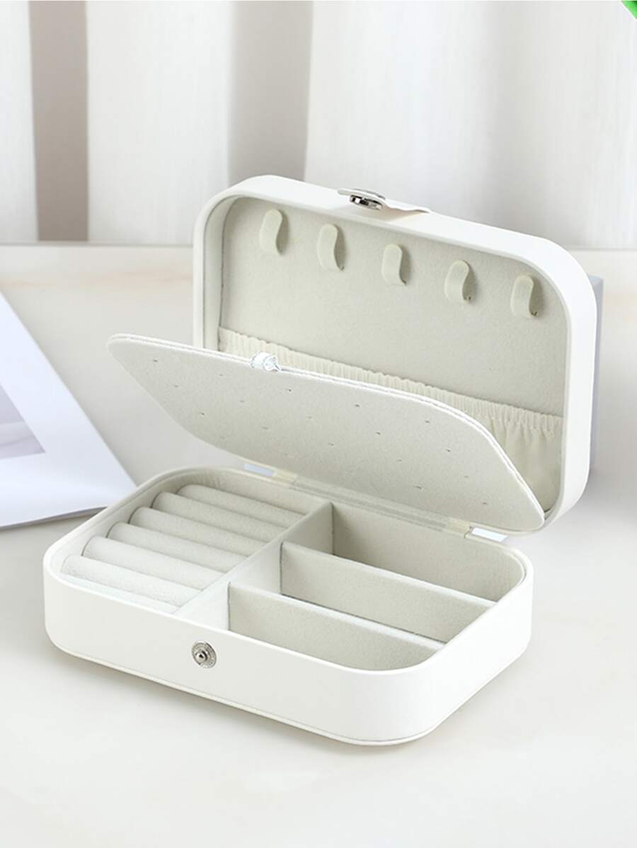 1入組多格首飾收納盒 - 白色 - 查看 1