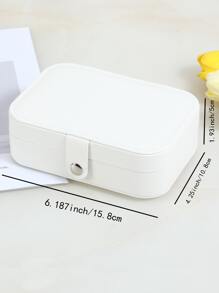 1入組多格首飾收納盒 - 白色 - 查看 3