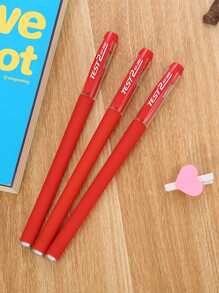 6pcs Mixed Color Gel Pen - Multicolor - View 6