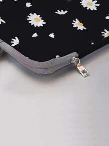 Daisy Print Laptop Bag - Multicolor - View 3