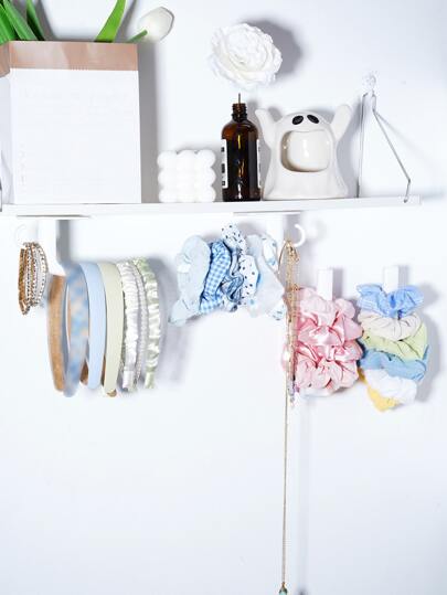 1pc Punch-free Headwear Storage Rack