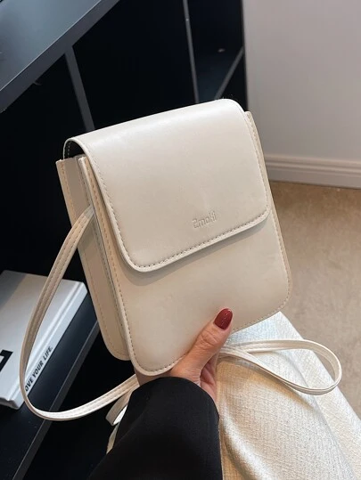 迷你字母图案翻盖方形包轻便时尚白领上班族大学工作商务通勤办公室礼物 iPhone 包迷你字母图案方包钱包教师礼物送给女朋友的礼物女士礼物礼物手机钱包钱包手机包女士钱包