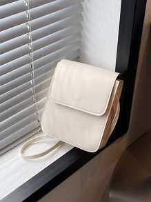 迷你字母图案翻盖方形包轻便时尚白领上班族大学工作商务通勤办公室礼物 iPhone 包迷你字母图案方包钱包教师礼物送给女朋友的礼物女士礼物礼物手机钱包钱包手机包女士钱包