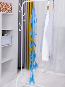 1pc Multi-layer Shoe Hanging Storage Bag, Shoes Organizer, Shoe Wall Hanging Organizer - Blue - View 3