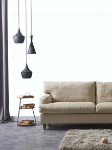 10入組素色牆紙 - 白色 - 查看 1