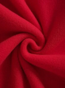 Áo nỉ Nam Dây kéo màu trơn Giải trí - Đỏ - Xem 5