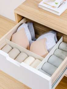 9pcs Plain Drawer Divider - White - View 1