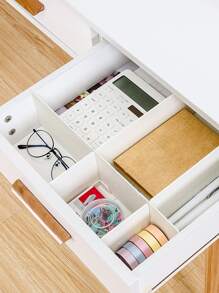 9pcs Plain Drawer Divider - White - View 5