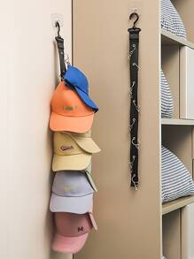 1 件 28.34 英寸/72 厘米卧室用品粘贴式墙门后入口衣柜架，帽子储物挂钩架，性别揭秘派对，非常适合生日、婚礼、派对，是送给同事、朋友和家人的完美礼物，适合返校