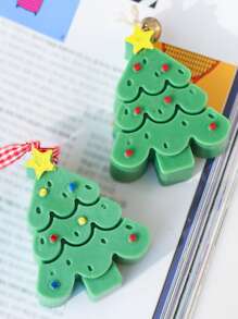 1pc Christmas Tree Shaped DIY Silicone Mold - White - View 8