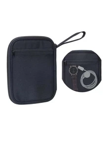 1pc Smart Watch Band Storage Bag - Black - View 5