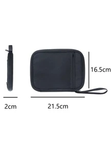 1pc Smart Watch Band Storage Bag - Black - View 6