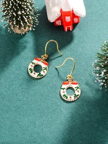 3 piezas Navidad Set joya guirnalda con diseño de diamante de imitación - Multicolor - Ver 5