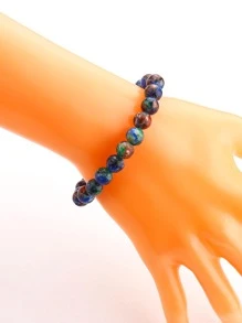 Vòng tay đính cườm đá - Nhiều màu - Xem 4