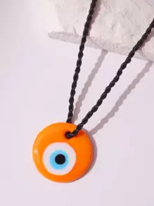 Vòng cổ Bùa Mắt Ác - trái cam - Xem 1