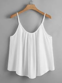 SHEIN LUNE Plus Solid Cami Top