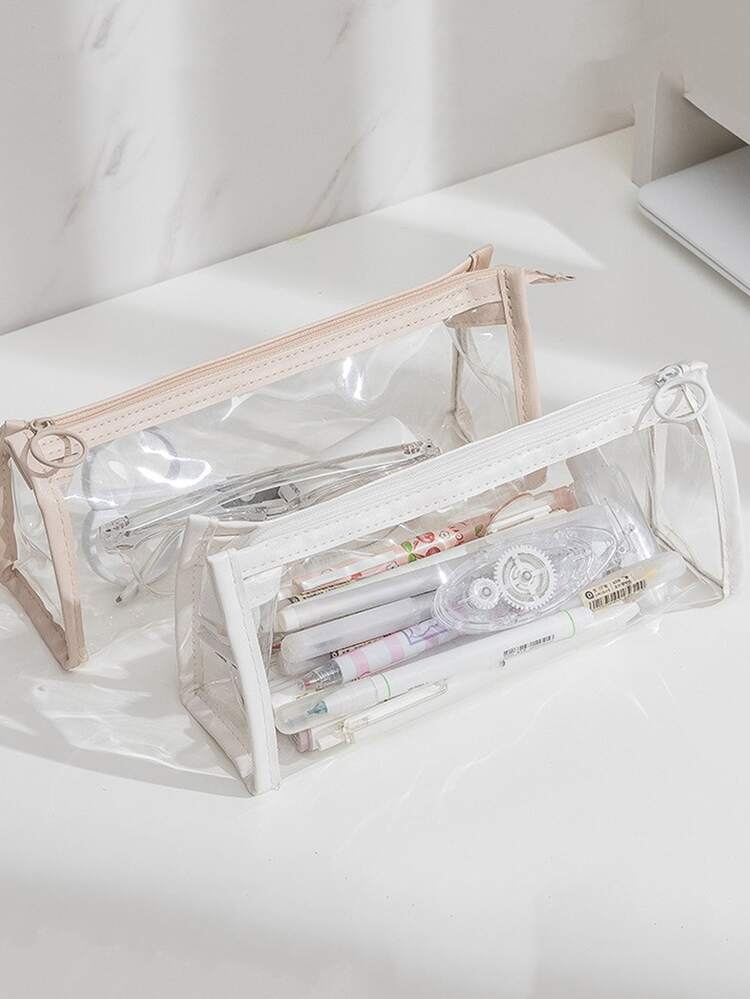 1入組隨機色筆袋 - 無色 - 查看 1