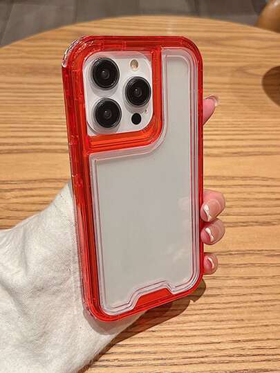 Durchsichtige Anti Fall Handyhülle, kompatibel mit iPhone15/15Plus/15Pro/15Promax