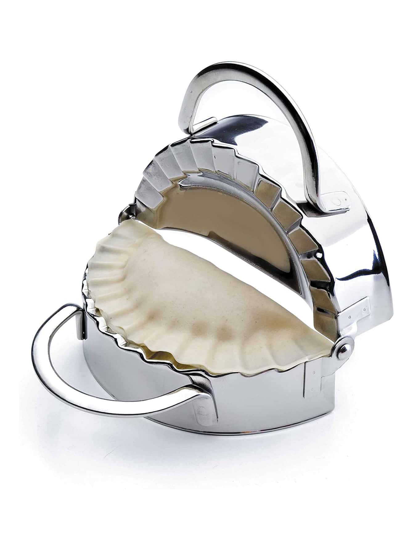 1入組不銹鋼餃子模具 - 銀色 - 查看 3