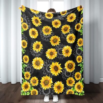 1pc Flower Pattern Blanket