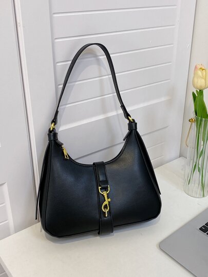 CONTAINEVERY Old Money,Elegant,Waterproof,Lightweight,Business Casual Minimalist Hobo Bag For Teen Girls Women College Students,Rookies & White-collar Workers Perfect for Office,College,Work ,Business,Commute,Outdoors, Travel, OutingsHobo bagPerfect for Office,Work ,Business,Commute