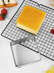 1pc Adjustable Stainless Steel Cake Ring