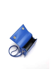 Mini Flap Square Bag - Royal Blue - View 5
