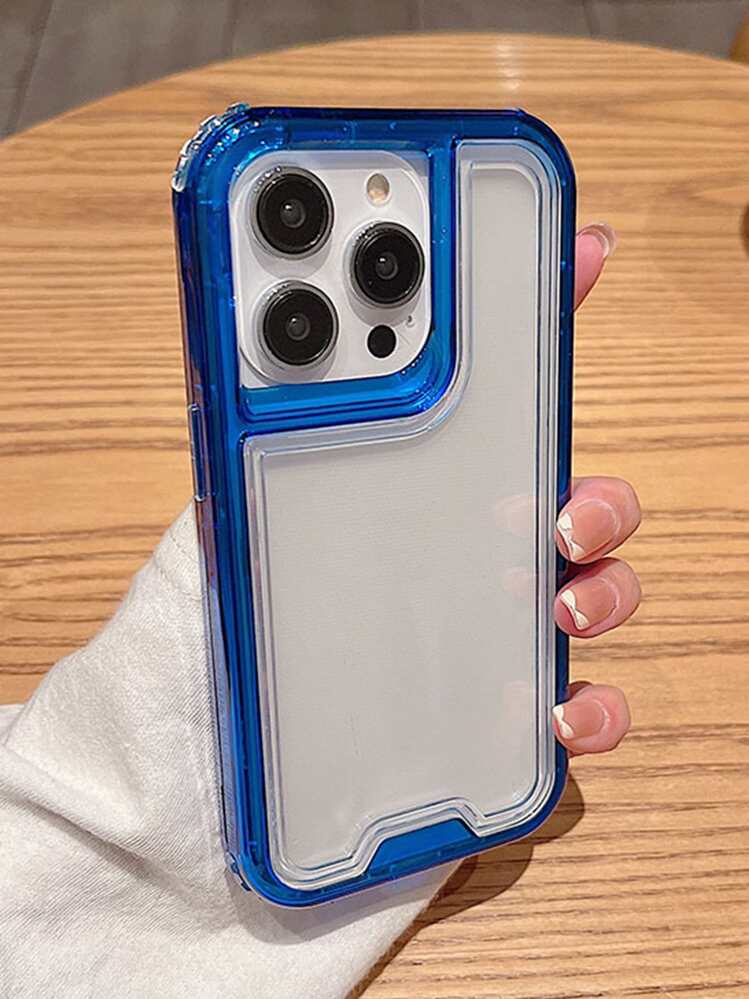 Minimalist Phone Case - Blue - View 1