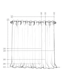 Rèm chắn sáng một bảng đơn vững chắc - Lạc đà - Xem 3