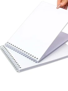 1pc Simple Daily Planner Notebook - Multicolor - View 4