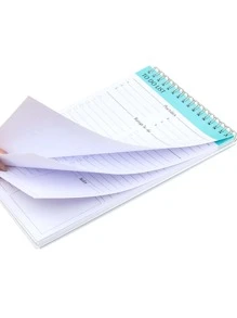 1pc Simple Daily Planner Notebook - Multicolor - View 5