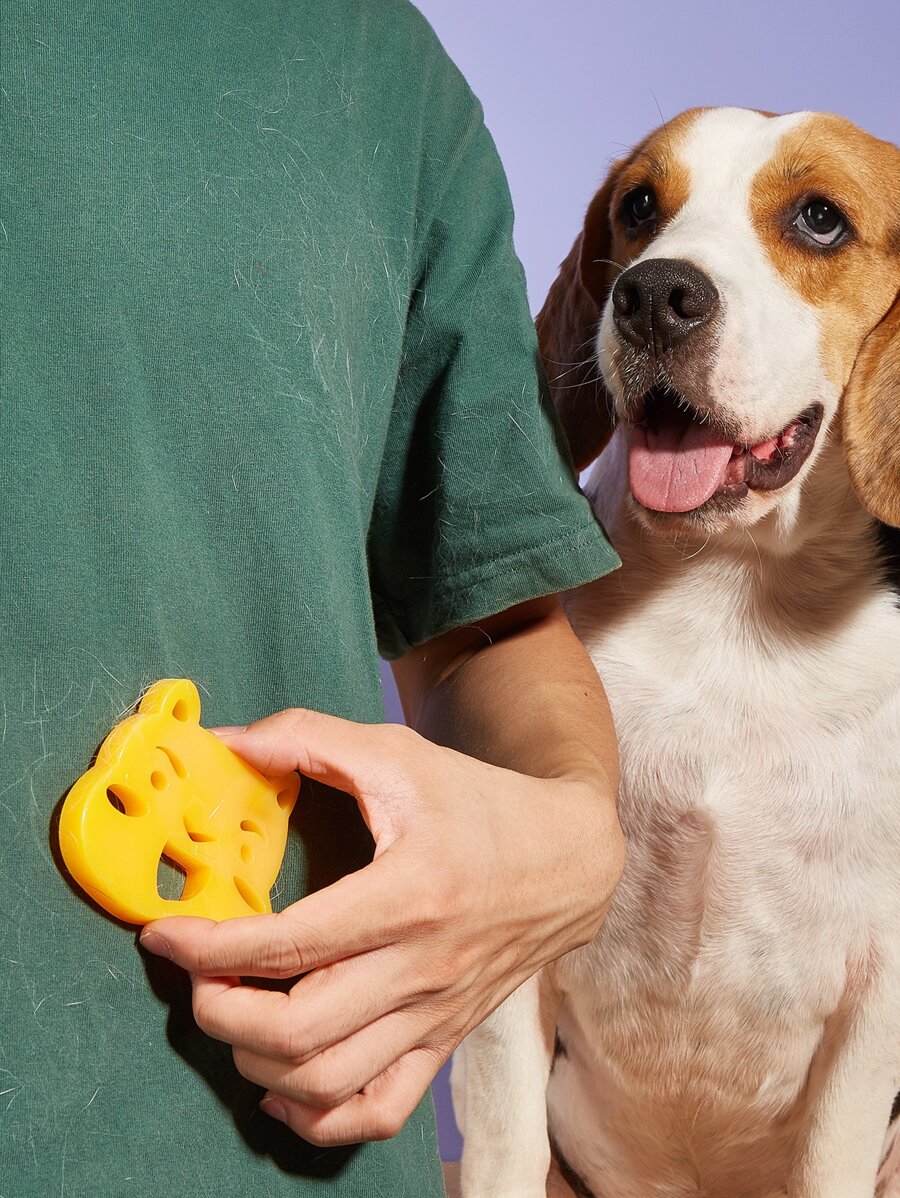 1 Miếng Màu sắc tùy ý Silicone Tẩy lông cho Thú cưng Tấm lót , Không Thích hợp Đối với Máy giặt