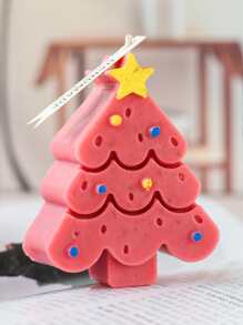 1pc Christmas Tree Shaped DIY Silicone Mold - White - View 4