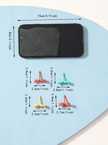 8pcs Cartoon Detail Fruit Fork, Cute Mini Fruit Pick For Household - Multicolor - View 5