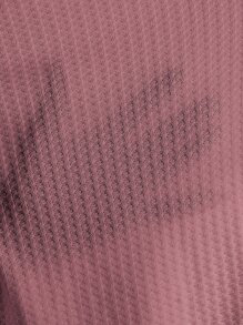 SHEIN PETITE Bộ đồ hai mảnh nữ Thắt nút màu trơn Giải trí - Gỗ đỏ - Xem 6