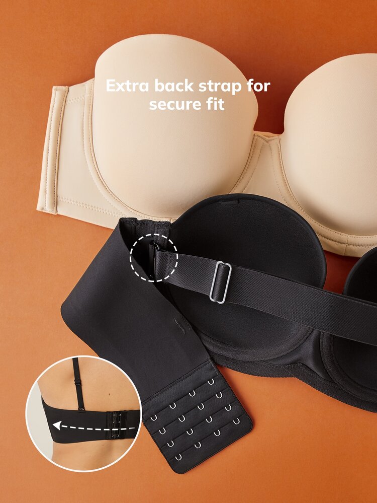 LUVLETTE Quây Áo thun Bras - màu đen - Xem 6