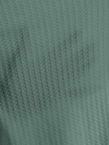 SHEIN Essnce Lettuce Trim Waffle Knit Tank Top - Green - View 6