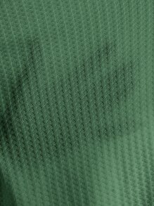 SHEIN EZwear Mono de tirantes unicolor tejido waffle - Verde Oscuro - Ver 6