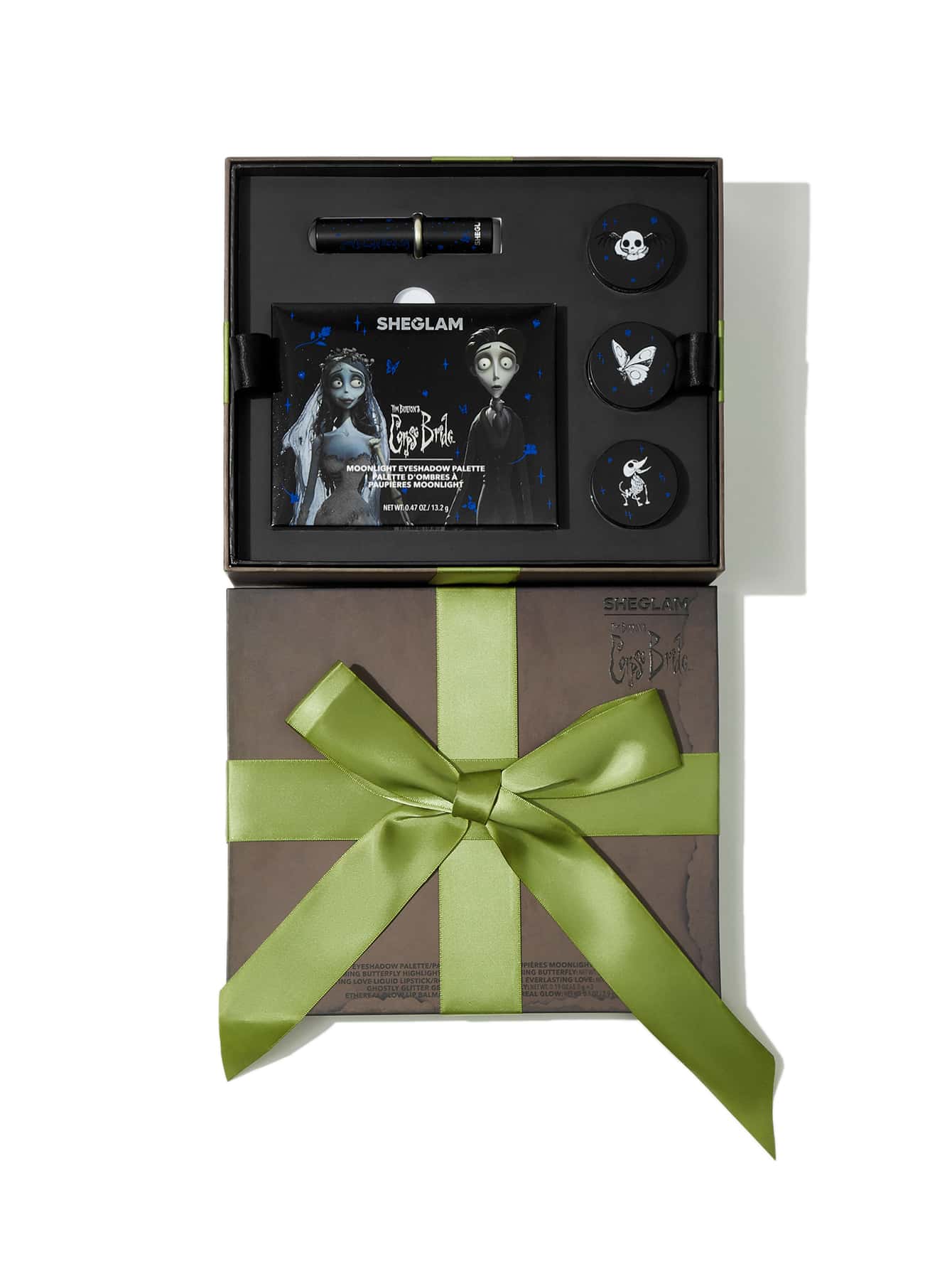Corpse Bride | SHEGLAM De Conjunto De ColeccióN Completa Set De Maquillaje De Regalo De Navidad Marca Belleza Maquillaje Maquullaje CosméTica Para Mujeres NiñAs Perfecto Para Invierno Primavera Ideal Para Y2K Elegante Moda Adecuado Para CumpleañOs San ValentíN Regalo Fiesta Listo Mejor Color - Multicolor - Añade 9
