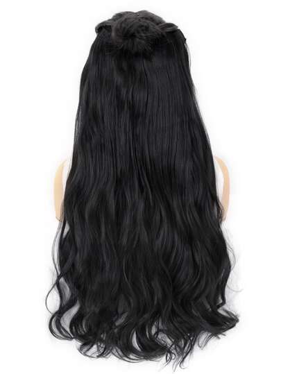 Clip In Long Curly Synthetic Hair Extension
