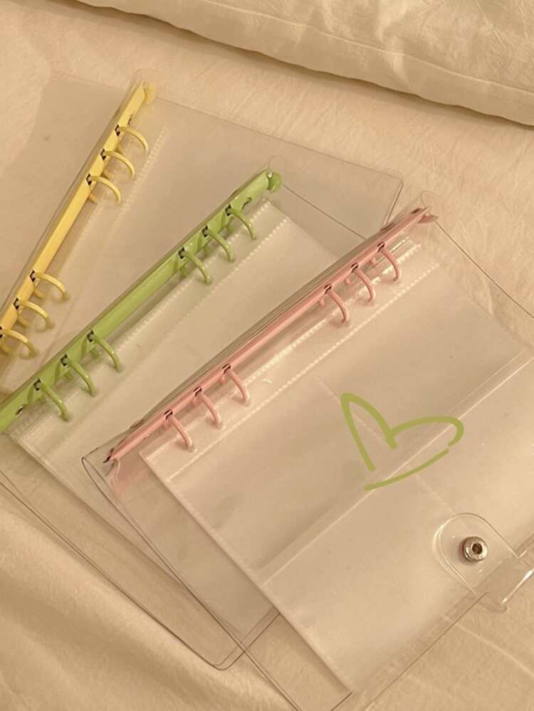 1pc Clear Portable Random Color Jewelry Storage Bag - Multicolor - View 5