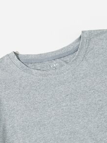 Áo thun nữ Giáng sinh Giải trí - Xám - Xem 6