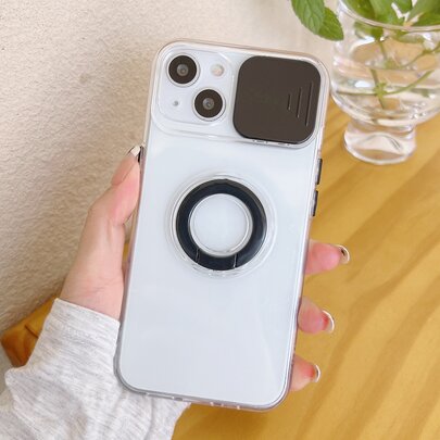 Clear Phone Case With Ring Holder